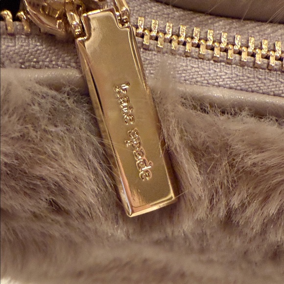 Kate spade Elegant Brown Faux Fur Women's Bag - Picture 5 of 8